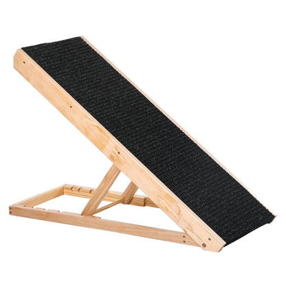 Foldable Elevated Pet Ramp for Dogs, Cats, Rabbits with Adjustable Height