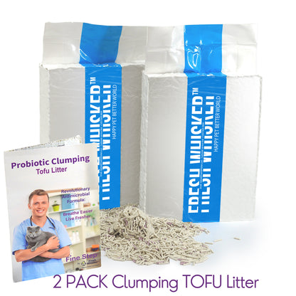 Probiotic Clumping Tofu Cat Litter by Fine Step