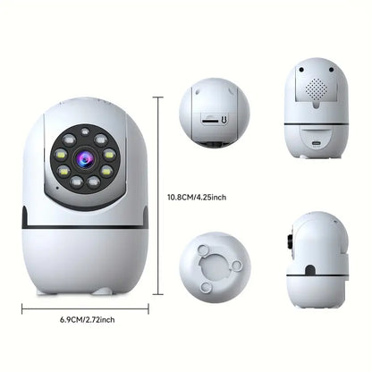 Wireless Indoor Pet Monitoring and Security Camera with Two Way Audio and Night Vision