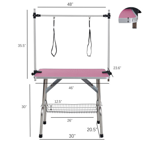 Heavy Duty Portable Adjustable Pet Grooming Table