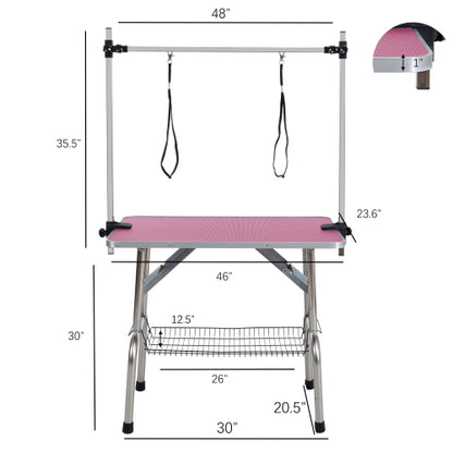 Heavy Duty Portable Adjustable Pet Grooming Table