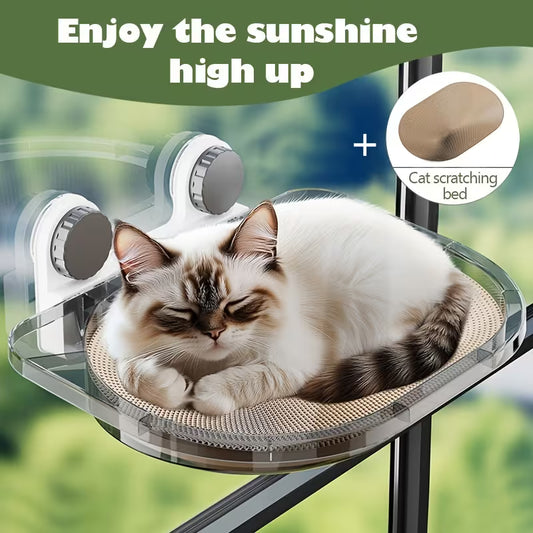 Transparent Cat Window Perch